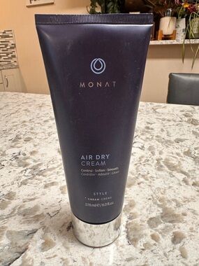 NWT MONAT Air Dry Cream - Navy Tube with Silver Cap